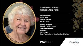 Memorial service for Narelle Ann King