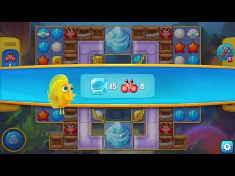 Fishdom 5880 Level - 28 moves - NO BooSTERS
