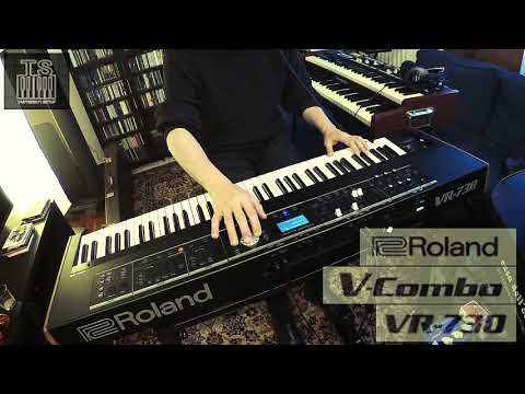 Roland V-Combo VR-730 - quick sound taste @MeXKeys