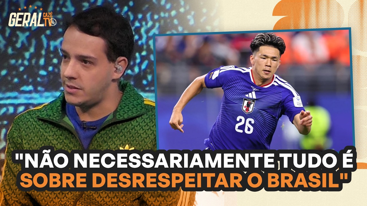 É NATURAL O JAPÃO NÃO SE INTIMIDAR COM O BRASIL? | GERAL CAZÉTV