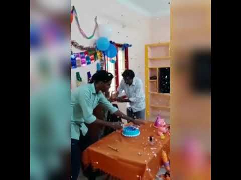 My  second  son Niresh Birthday, My first son Harish's friends celebrate Niresh Birthday