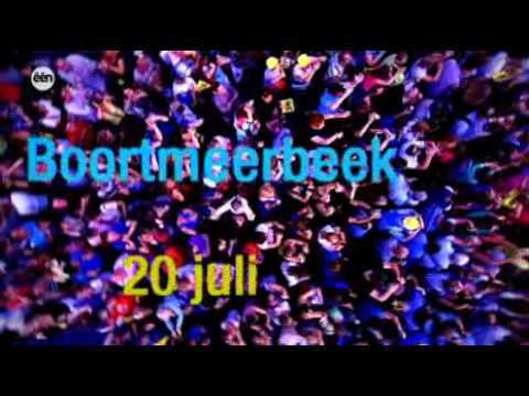 Kom vrijdag 20 juli naar Vlaanderen muziekland in Boortmeerbeek!