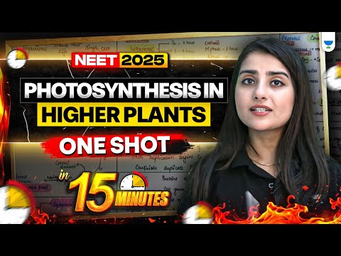 🔥Photosynthesis in Higher Plants One Shot in 15 Mins⚡| Seep Pahuja | NEET 2025 #neet2025 #seeppahuja