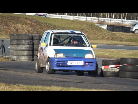 Bartosz Kalkstein, Fiat Cinquecento | TEHAIX.pl - II SuperOES Tor Poznań - 12.02.2022