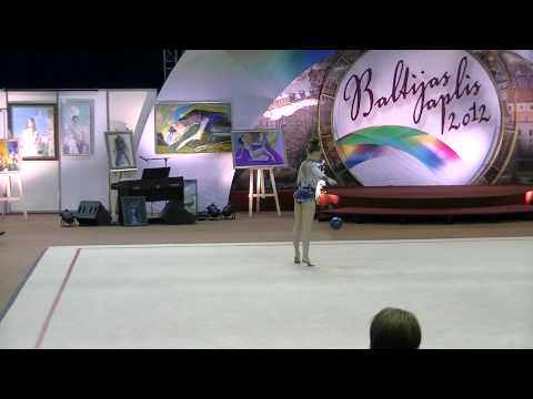 Shulygina Ekaterina (UKR)   ball      all-around   "Baltic hoop 2012"