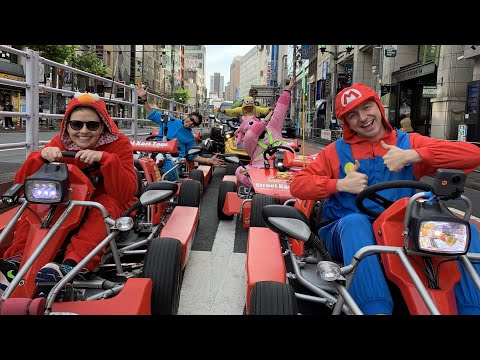Street Go-Kart Tour in Tokyo, Japan