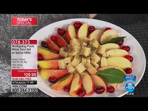 HSN | Chef Wolfgang Puck Holiday Gifts 12.10.2017 - 05 PM