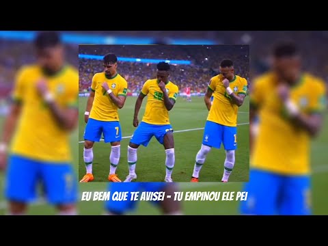 EU BEM QUE TE AVISEI - TU EMPINOU ELE PEI | MC Delux |Neymar Paqueta & Vini dance
