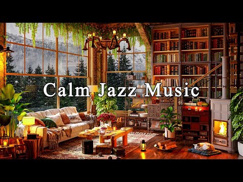 Calm Jazz Music for Work, Study, Unwind☕Relaxing Jazz Instrumental Music | Cozy Coffee Shop Ambience