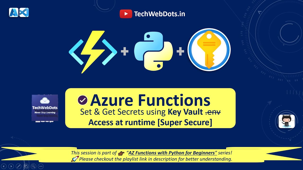 Azure Functions | Key Vault Secret | Python | FastAPI | Zip Deploy | HTTP Trigger