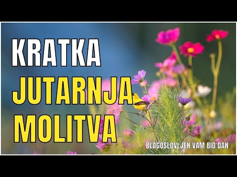 KRATKA JUTARNJA MOLITVA 🙏
