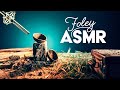 ASMR Foley 🎙HORSE STEPS with COCONUTS 🐎(No Talking)