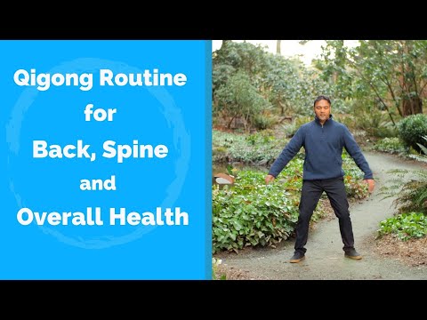 Qigong für die Rückenwirbelverdrehung mit Jeff Chand