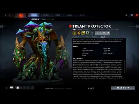 Dota 2 Treant Protector patch 7.00 so strong