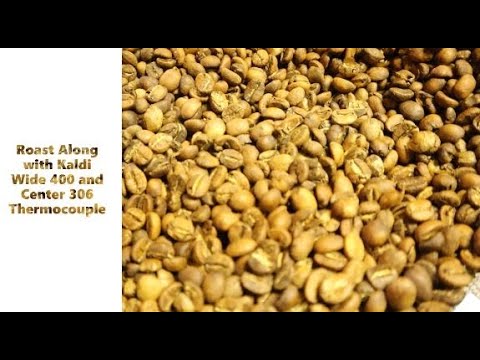 Roasting with the Kaldi Wide 400 Roaster and Center 306 Thermocouple