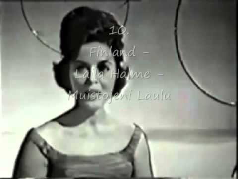 My top 16 of Eurovision 1963