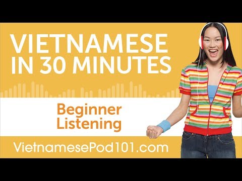 30 Minutes of Vietnamese Listening Comprehension for Beginner