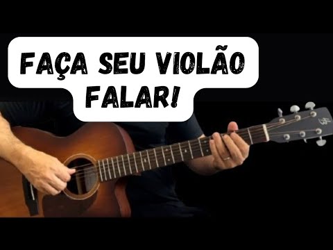 Seu  VIOLÃO Vai Falar! Acordes + Melodia Fingerstyle | Música Vida Vazia 