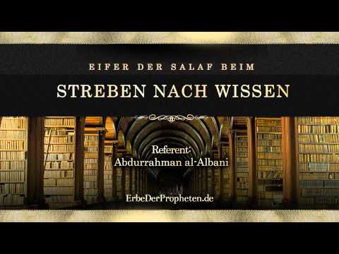 Eifer der Salaf beim Streben nach Wissen - Abdurrahman Al-Albani (Alben Aliu)