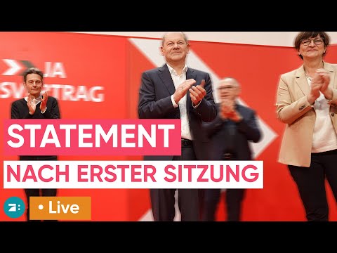 LIVE: Nach erster Fraktionssitzung - SPD-Fraktion zur Wahlpleite