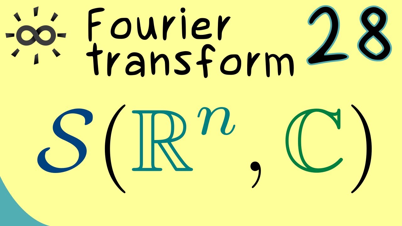 Fourier Transform 28 | Schwartz Space