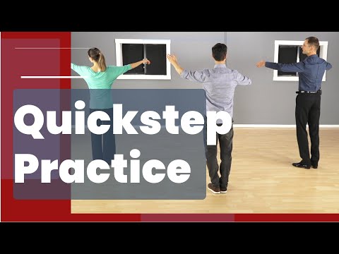 Quickstep Solo Practice - Anatoli, Irina and Leon