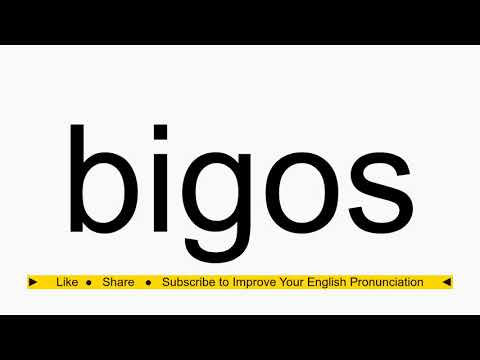 How to pronounce bigos