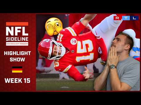 Mahomes VERLETZT & Chiefs OUT  | NFL Sideline | RTL Sport