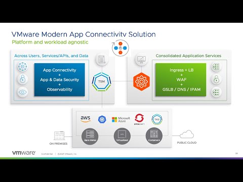 VMware Modern App Connectivity Demo  - Tanzu Service Mesh & AVI Networks Integration