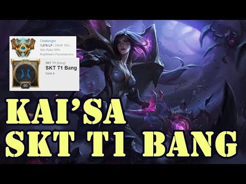 [KR] Kai'Sa Master-SKT T1 Bang