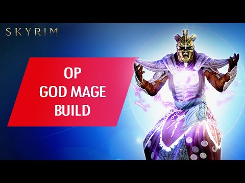 Skyrim Anniversary: How to Make an OP GOD MAGE Build...
