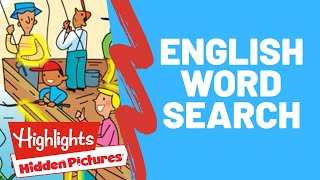 Hidden Pictures | English Word Search