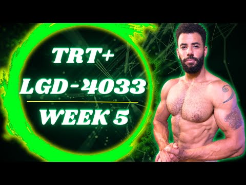 LGD-4033 WEEK 5: It Wasn't LGD Flu... But I'm Back In The Gym!!!