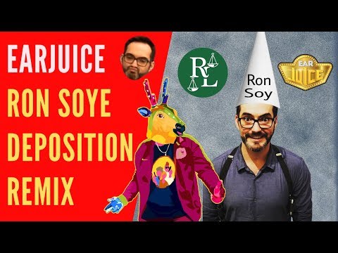 Ron Soye Deposition HipHop Remix - Parody by EarJuice #rekieta #Toye