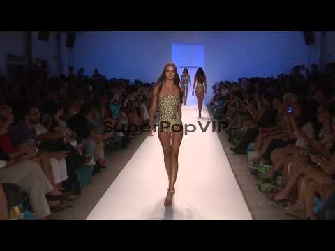 Models walk the runway at Cia.Maritima - MBFW Miami Swim ...