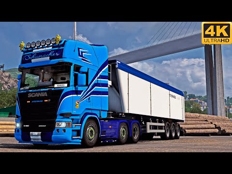 [TS-PC] ETS2 4K | GRAND UTOPIA | SCANIA R480 | GÉRARDMER - MAISNIL-LÈS-LIBERCOURT