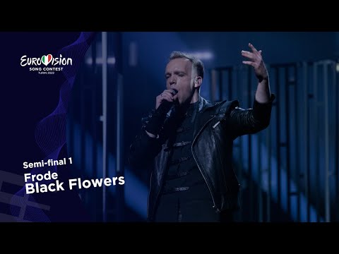 Frode - Black Flowers - LIVE (Melodi Grand Prix 2022, Semi-Final 1)