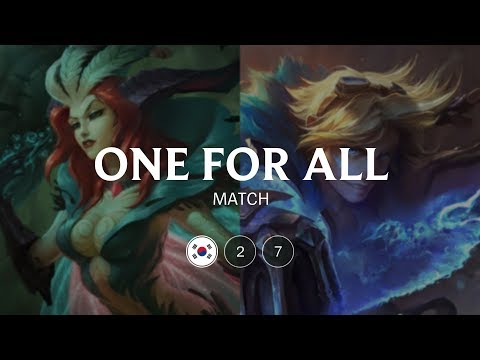 One For All Match: LeBlanc vs Ezreal