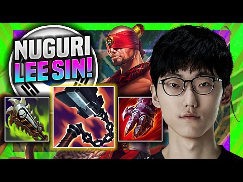 NUGURI DESTROYING WITH LEE SIN! - FPX Nuguri Plays Lee Sin Top vs Jax! | Season 11