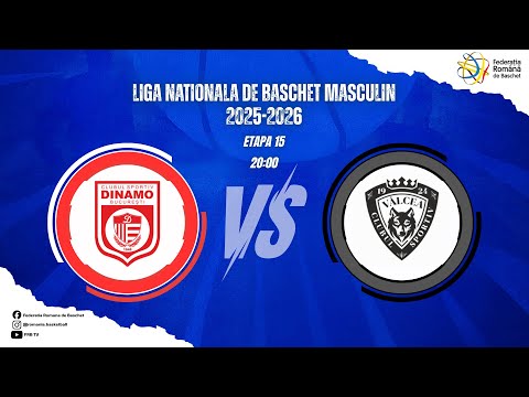 Liga Nationala de Baschet Masculin 25/26 - CS Dinamo Bucuresti vs CS Valcea 1924 Ramnicu Valcea