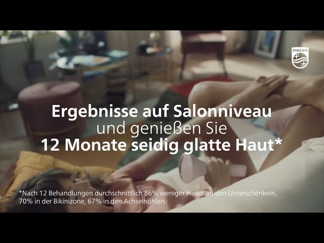 Video teaser per Entdecke Philips Lumea IPL Series 9000 – langanhaltende seidig glatte Haut