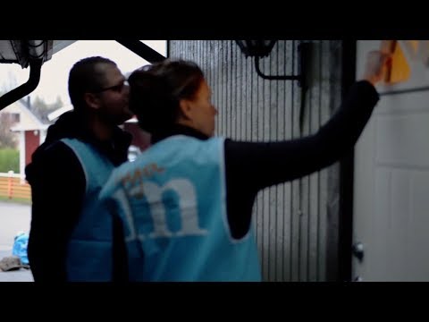 Moderaterna knackar dörr