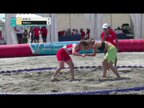 1/2 Women's BW - 70 kg: M. KURY (FRA) v. A. IRIMIA (ROU)