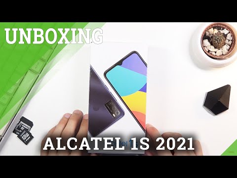 Unboxing of ALCATEL 1S (2021) – Quick Review / Does Alcatel box include headphones?