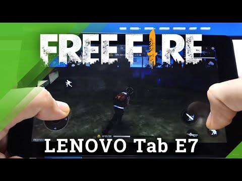 Garena Free Fire on Lenovo Tab E7 - GAME TEST & Settings Review