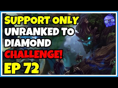Support Unranked to Diamond Challenge - Episode 72 - Maokai
