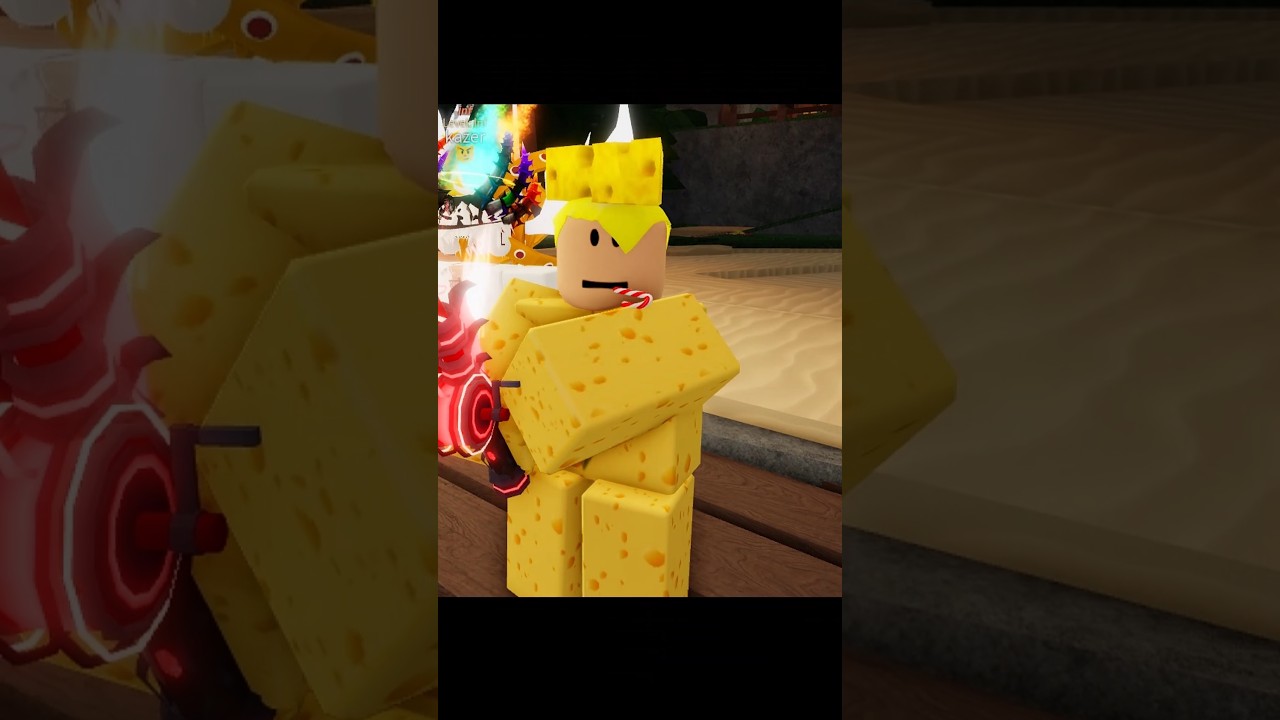 Cheesy catches the biggest fish 😱 #roblox #fisch #shorts