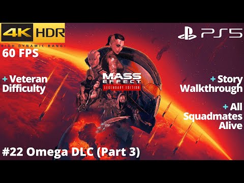 Mass Effect 3 Legendary Ed. (PS5) - #22 Omega DLC (Part 3) WALKTHROUGH No Commentary