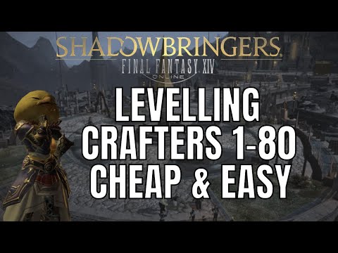 Levelling Crafters from 1-80 Made Easy! [2021 5.58]