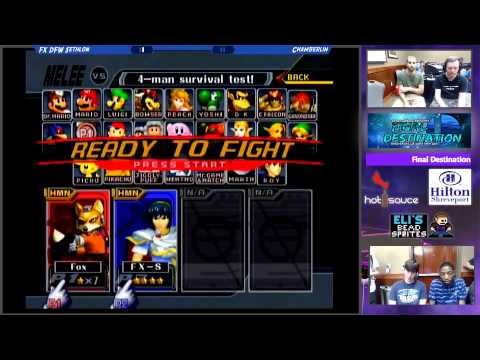 FD Melee Singles Chamberlain (Fox) Vs Sethlon (Marth)